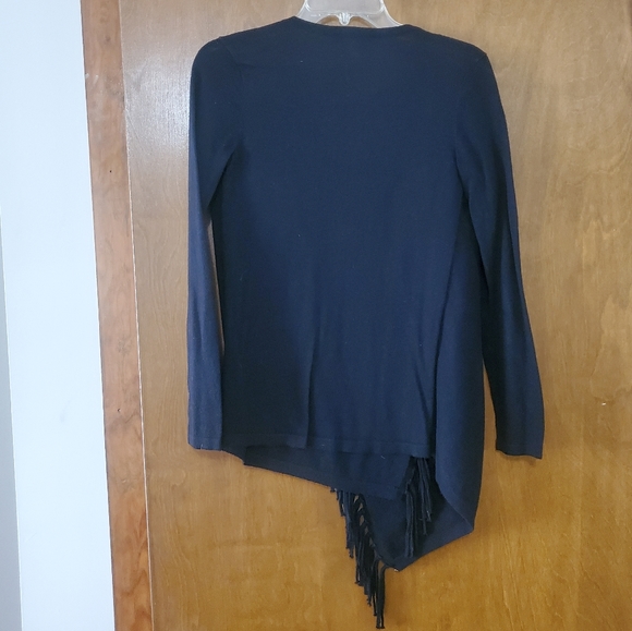 INC Petite Asymmetrical Wrap Cardigan Sweater - Picture 3 of 6